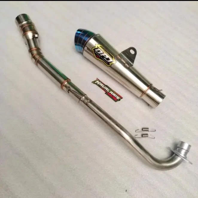 knalpot dpj fulsistem PNP jupiter z Vega r smash karisma Blade Revo Supra x110 Supra x125