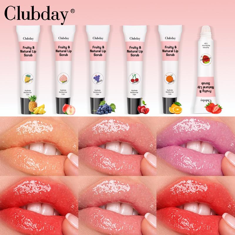 Product Introduction of Lip Makeup Fruit Flavor Lip Gloss Lipstick Moisturizing Hose Exfoliating Skin Moisturizing Lip Facial Scrub 12