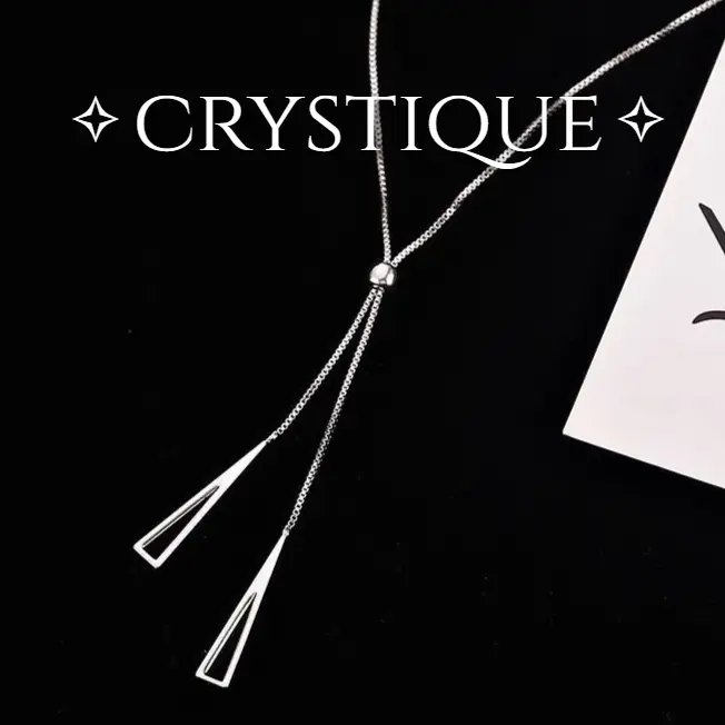 Stylish Adjustable Necklace with Geometric Pendant Simple Fashionable Design Perfect for Everyday Wear and Special Occasions Quality Choker Chain Elegant Pull-Out Design Ideal Gift for Women