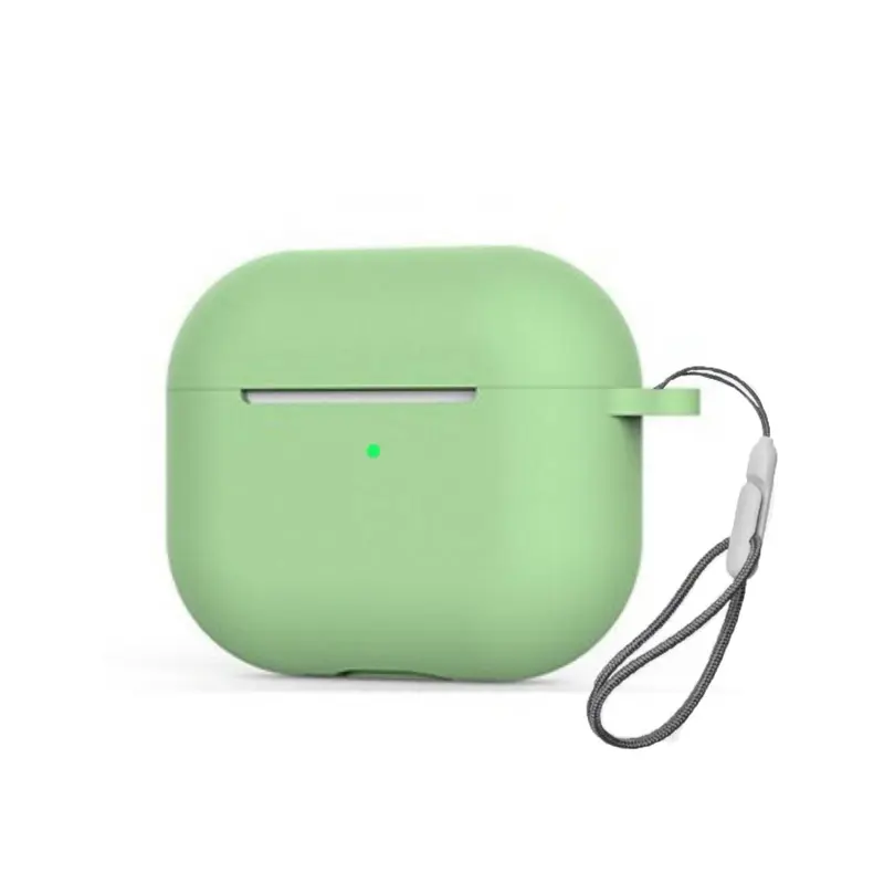 Silicone Earphone Protective Case with Lanyard, 1 Count Anti-drop Earphone Protective Cover, Earphone Accessories Compatible with AirPods 4 8