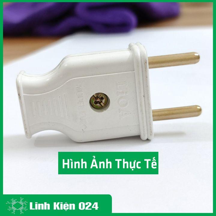 Phích cắm điện 2 chân  LIOA 250V/10A 5