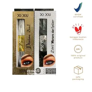 XI XIU 2 IN1 MASCARA DAN EYELINER WATERPROOF