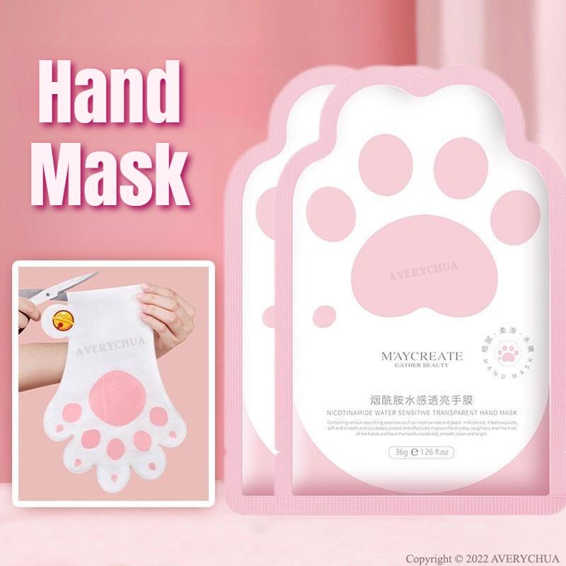 MAYCREATE Topeng Tangan 1 PCS Hand Mask MAYCREATE Moisturizing - TikTok ...