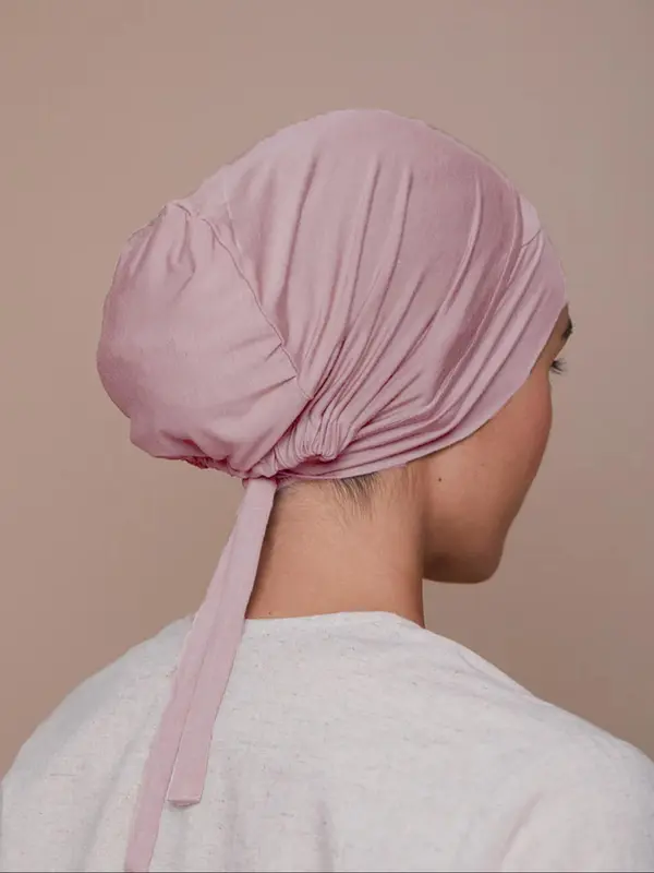 Women's Solid Color Underscarve, Breathable Comfortable Hijab for Daily Wear, Modesty Fashionable Hijab for Women, Muslim Hijab 8