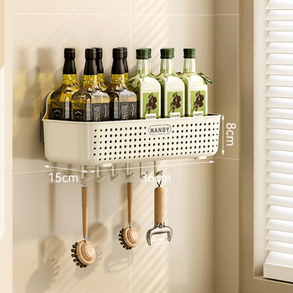 Giá Để Đồ Thoát Nước Phòng Tắm, Không Cần Đục Lỗ, Giỏ Đựng Đồ Góc, Treo Tường, Có Móc Có Thể Tháo Rời, Để Đựng Đồ Trong Phòng Tắm gia do 5
