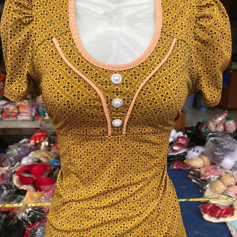 Đồ bô nữ  dễ thương ao cổ tròn quần ống ôm. Women Áo Ong Top Nhung 5