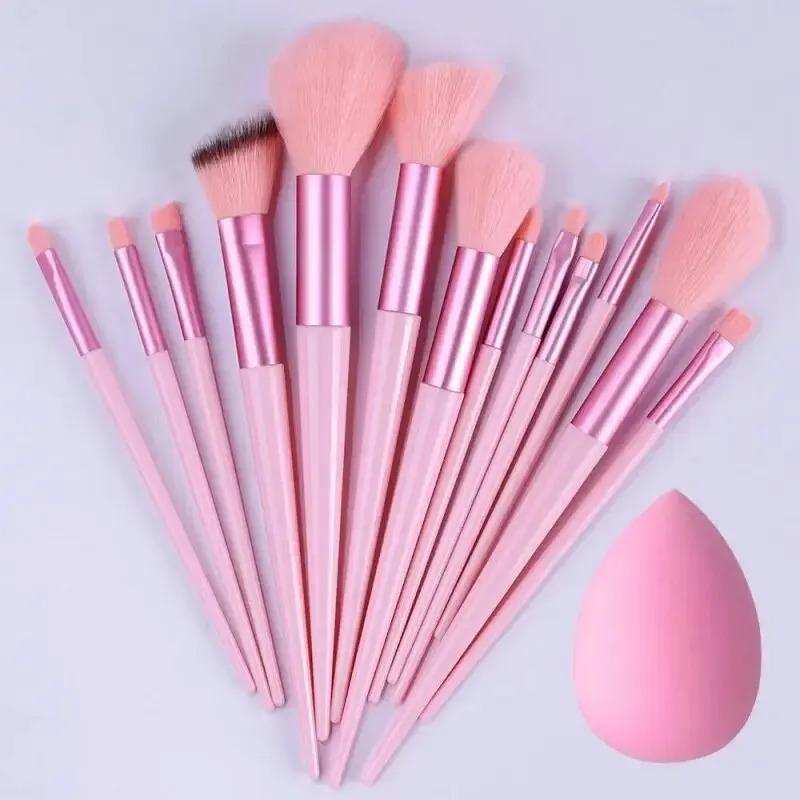 Product Introduction of Makeup Brush Set soft fluffy professona cosmetic foundation powder eyeshadow Kabuki blending make up brush beauty tool makeup 5