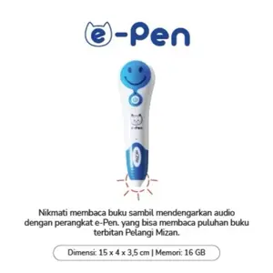 Epen - Elektronik Pen - Alat Bantu Membaca Buku Halo Balita, Confidence in Science, Wow Amazing Series