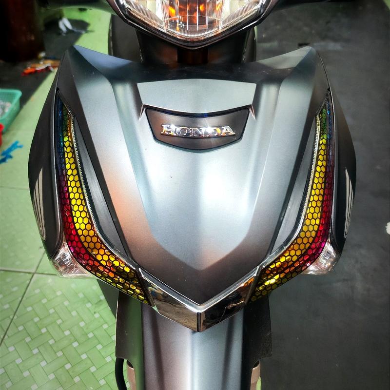 Decal demi Future Led ( Fu led ) , Decal trang trí Tem Nhãn Dán Chống Nước