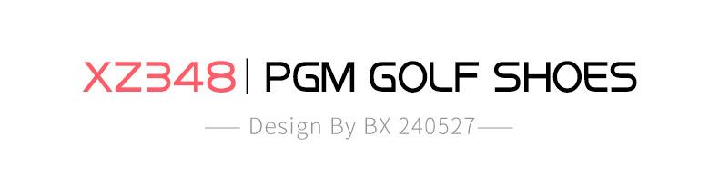 Product Introduction of [PGM] Golf Shoe Women's Summer Waterproof Microfiber Shoes Non-Slip Spike Bottom Sports Golf Women's Shoes Xz348 26