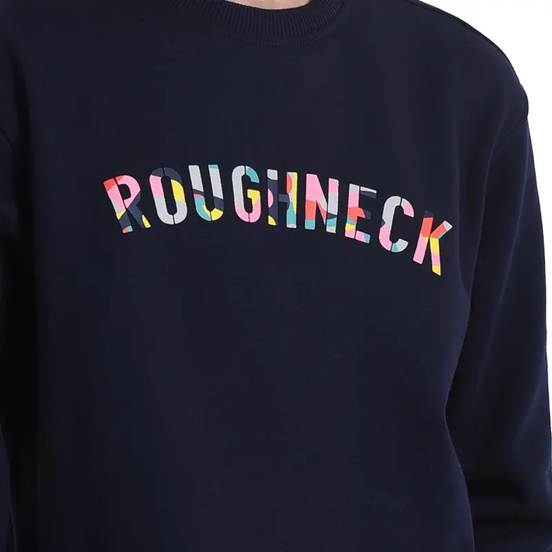 Roughneck SS023 Navy Sig happy Sweatshirt 2