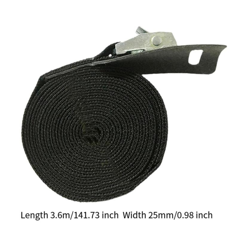 Product Introduction of Tie-down Belt Steady Small Size Easy to Clean Utility Binding Lashing for Camping Luggage for Outdoor Motorcycle Truck Driver 0