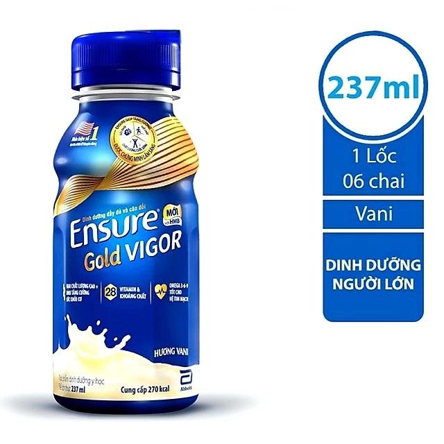 Sữa Nước Abbott Ensure Gold Vigor 237ml - Lốc 6 Chai 2