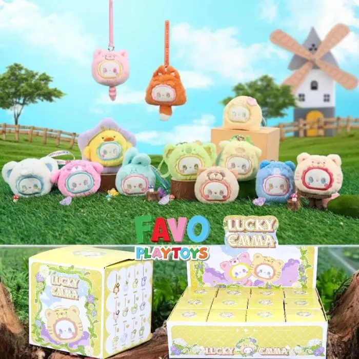 MJ Studio LUCKY EMMA Secret Forest MACARON Version RUA RUA ZOO Animal Kingdom Scented Sachet Series 0