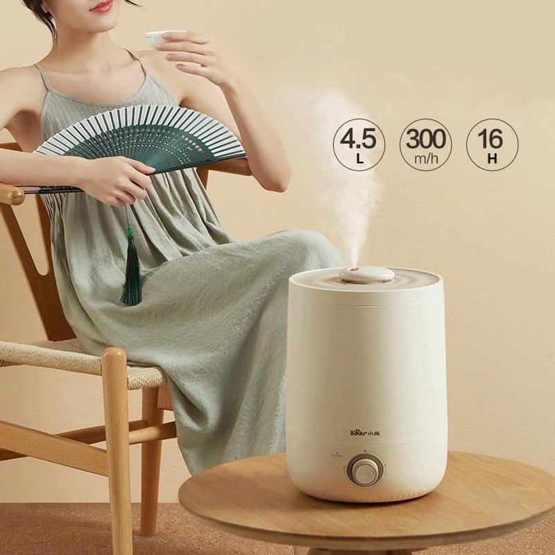 Máy phun sương tạo ẩm Bear 4.5L giúp bé dễ chịu 4
