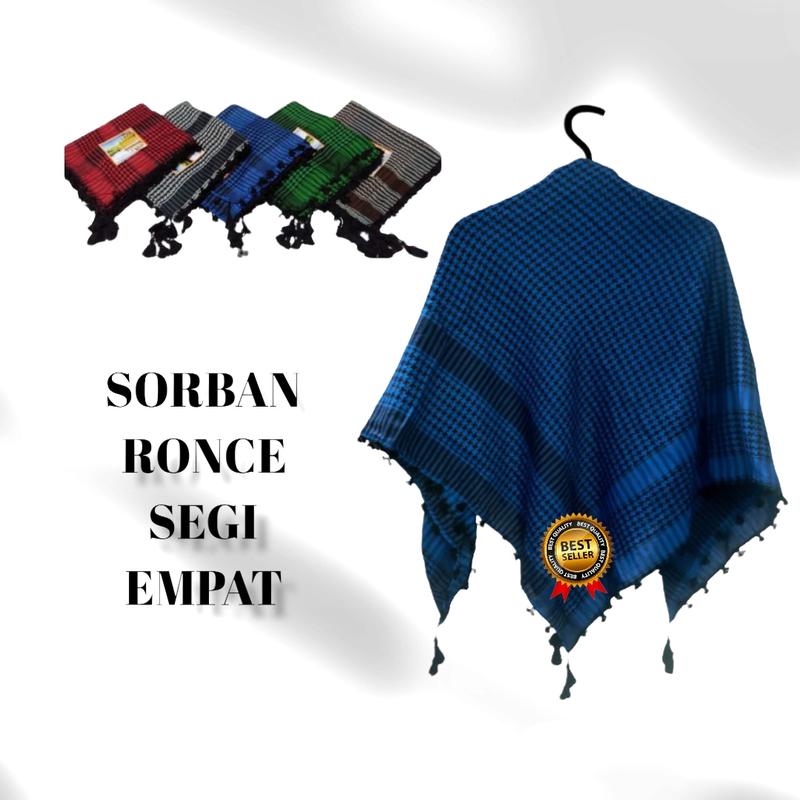 Sorban Hijab Wanita Model Sorban Palestina BahanPoliester Katun Kain Putri 5