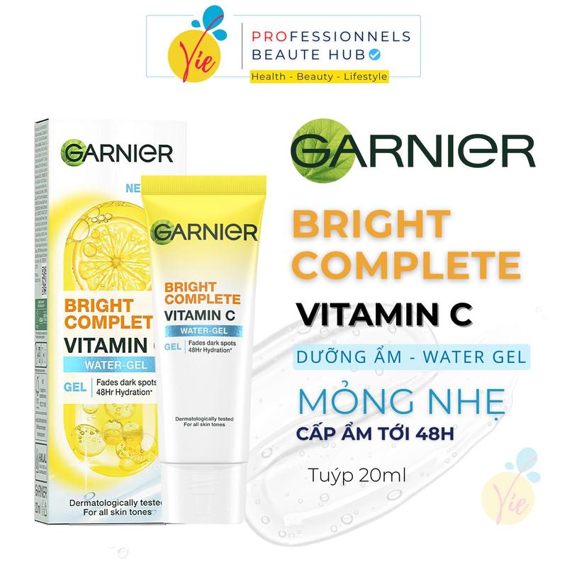  Kem Dưỡng Garnier Mỏng Nhẹ Cấp Ẩm & Sáng Da 20ml 