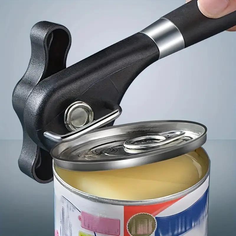 Stainless Steel Can Opener, 1 Count Multifunctional Kitchen Gadget for Effortless Opening Of Cans, Kitchen Utensils & Gadgets, Summer Gift Ideas 0