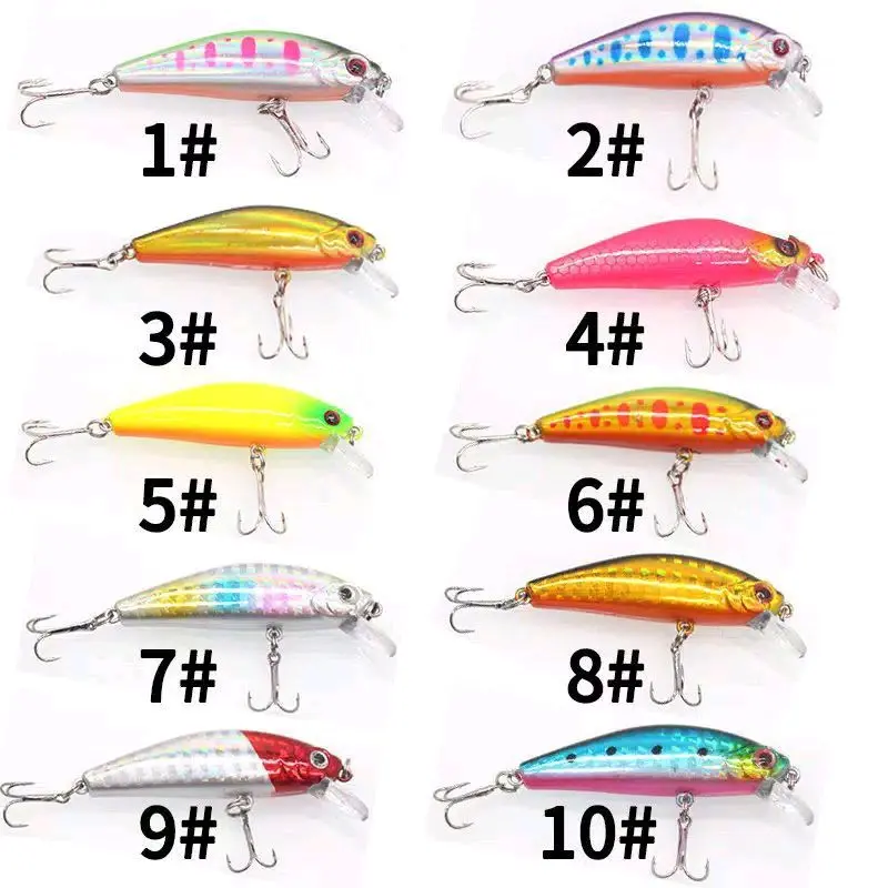UMPAN CASTING MINOW ULTRALIGHT LURE FACTORY AGILE 5.5CM/6.7GR