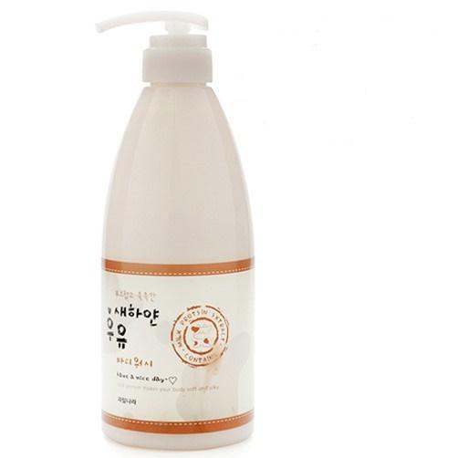 Sữa tắm Hàn Quốc Welcos White Milk Body Wash Cao cấp Hàn Quốc 750ml - Hàng chính hãng Dưỡng Body Skincare Làm Đẹp Da
