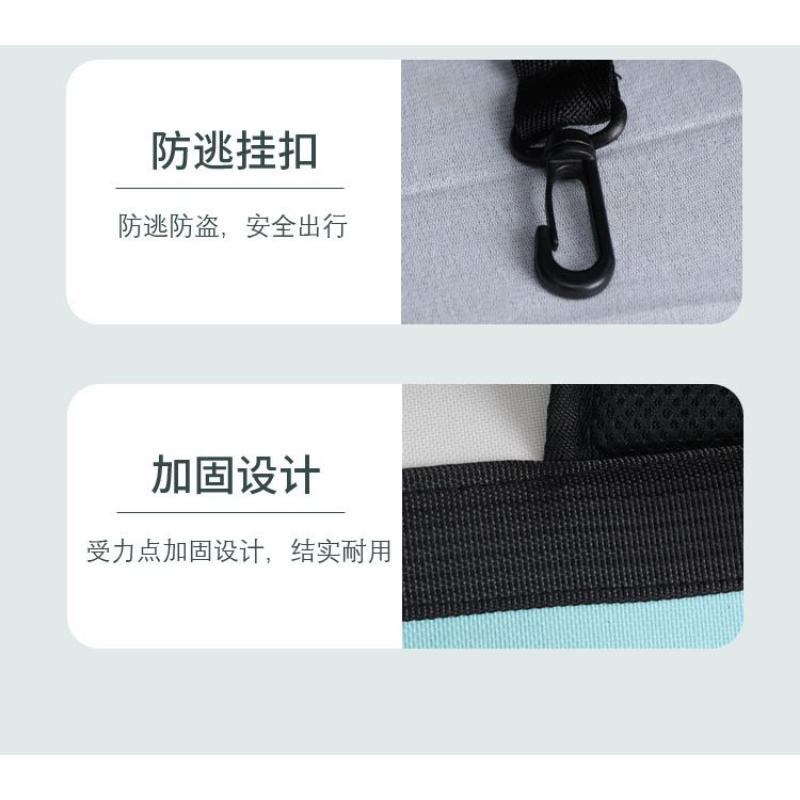 Product Introduction of Pet Cat Bag Portable Portable Space Capsule Dog Small And Medium-sized Dog Foldable Side-open Breathable Single And Double Shoulder Back 19
