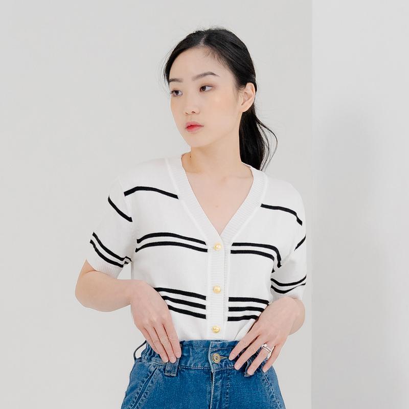Foxquinn - Haerin Knit Top - Knit Top - Blouse Wanita 4