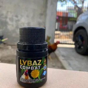 Lybaz Combat botol Obat Segalah Penyakit Ayam Efek 24 Jam