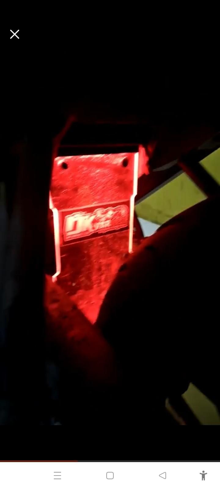 akrilik mudflap penahan lumpur vixion