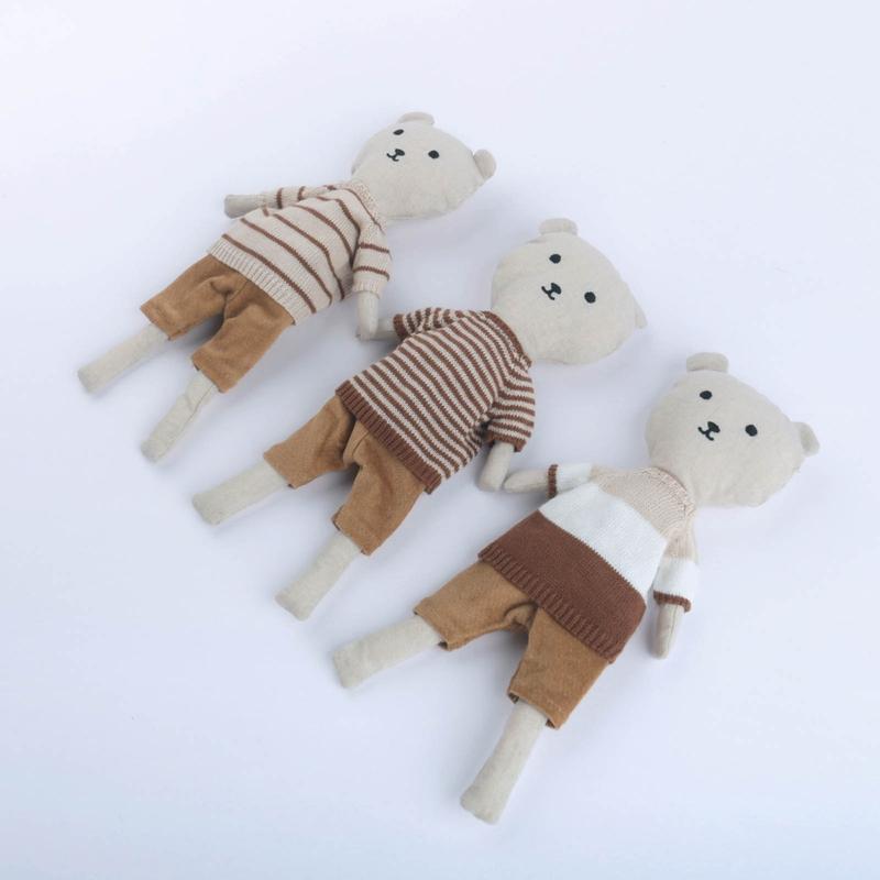 Dress Up Bear Game Stuffed Animals Baby Shower Gift Toy Dressing Game 5
