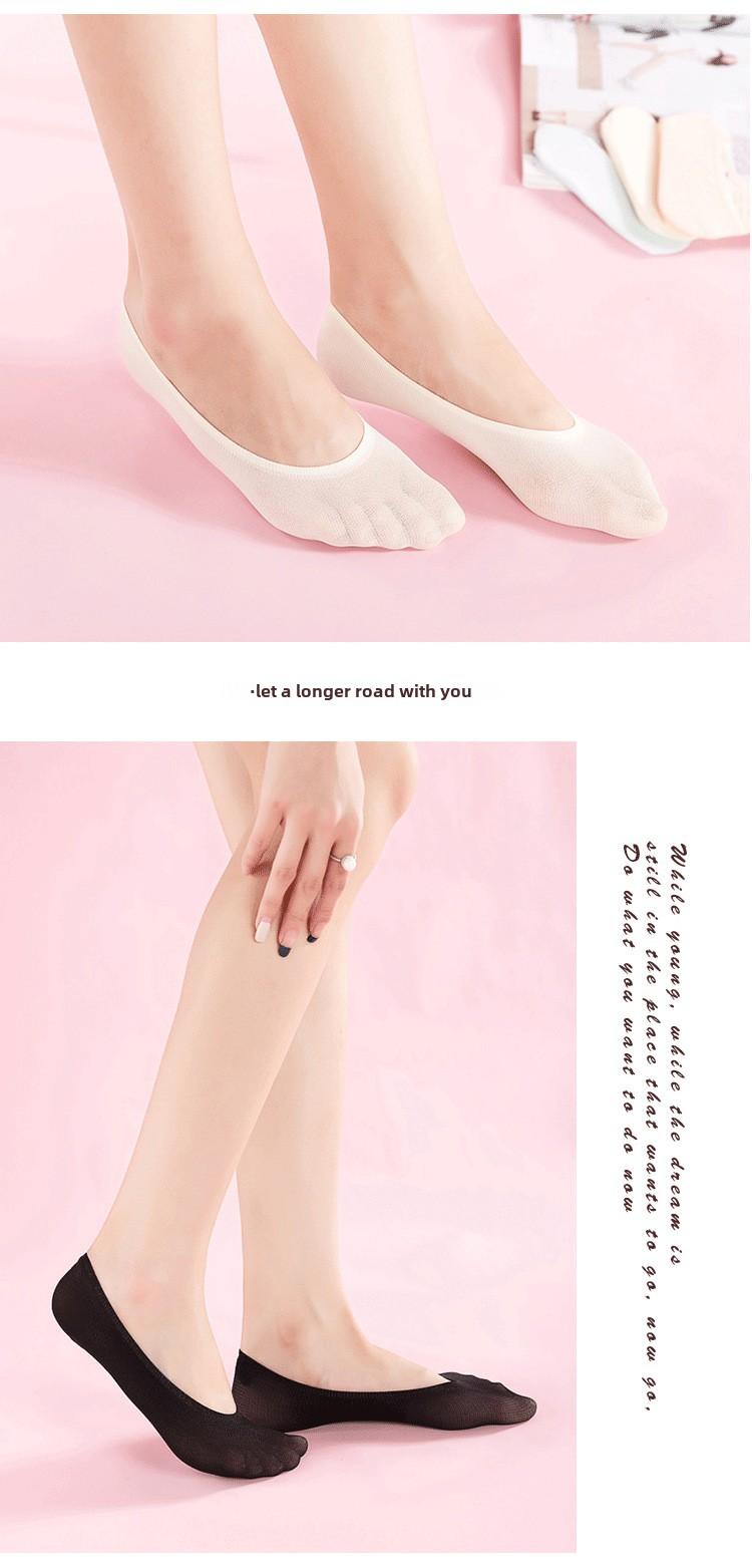 Product Introduction of Wholesale Solid Color No-Show Socks for Women |   Breathable Mesh Invisible Liner Socks |   Non-Slip Lace Boat Socks Perfect for Spring . Summer! 20