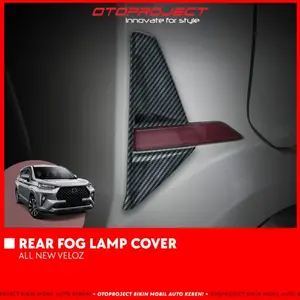 Rear Cover Fog Lamp Bumper Belakang Otoproject All New Veloz 2021-2023
