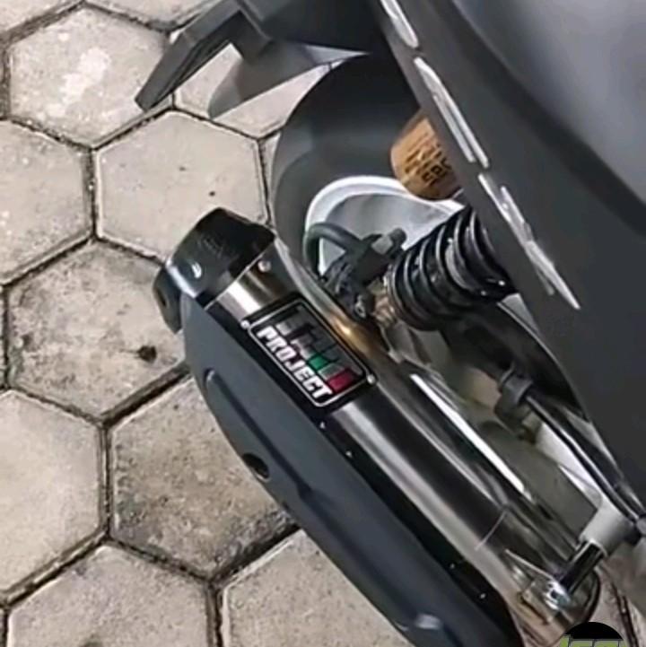 Knalpot TZM Project Stainless Vario Beat Scoopy Lexi Nmax Mio Dll 2