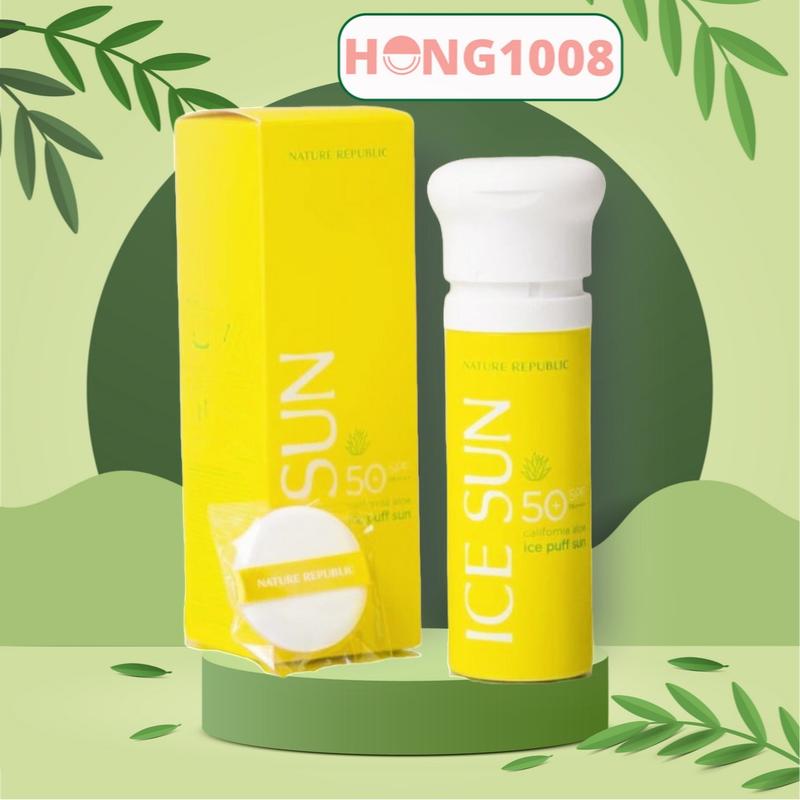 Kem Chống Nắng ICE SUN Nature Republic SPF 50 PA+++ Mẫu mới shop Hong1008 Sunscreen