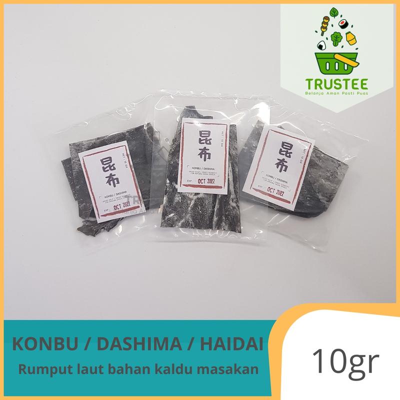 Kombu / Konbu dashi / Dried Kelp Dashima Haidai kaldu rumput - Shop ...