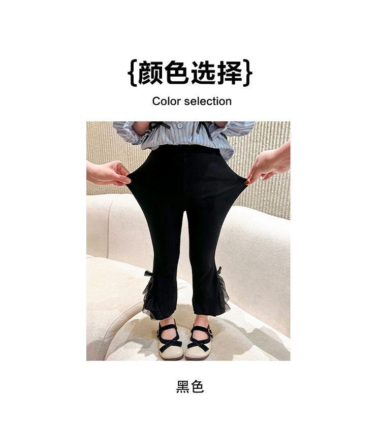 Product Introduction of Quần Ống Loe Cho Bé Gái, Phong Cách Phương Tây, Bộ Sưu Tập Xuân Hè 2024, Hàng Mới Về, Quần Dài Trẻ Em Thời Trang, Thích Hợp Cho Bé Gái Và Trẻ Em 6