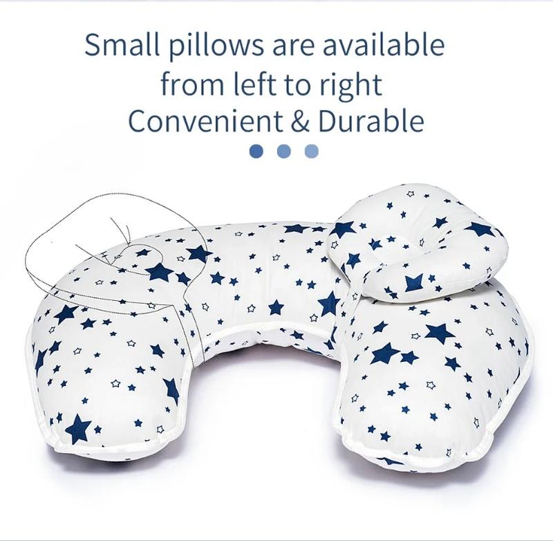 Product Introduction of Insular Breastfeeding Pillow Maternity Nursing pillow U-shaped Breast-Feeding Waist Cushion Newborn Pregnancy Women 2Pcs/Set 4