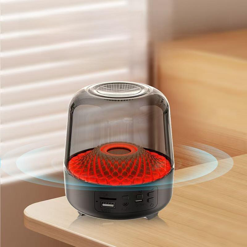 Loa Bluetooth Liuli Manhuan, Phong Cách Mới, Chất Lượng Âm Thanh Cao, Loa Không Dây, Âm Trầm Nặng, Thích Hợp Để Bàn Và Gia Đình, Thông Dụng 1