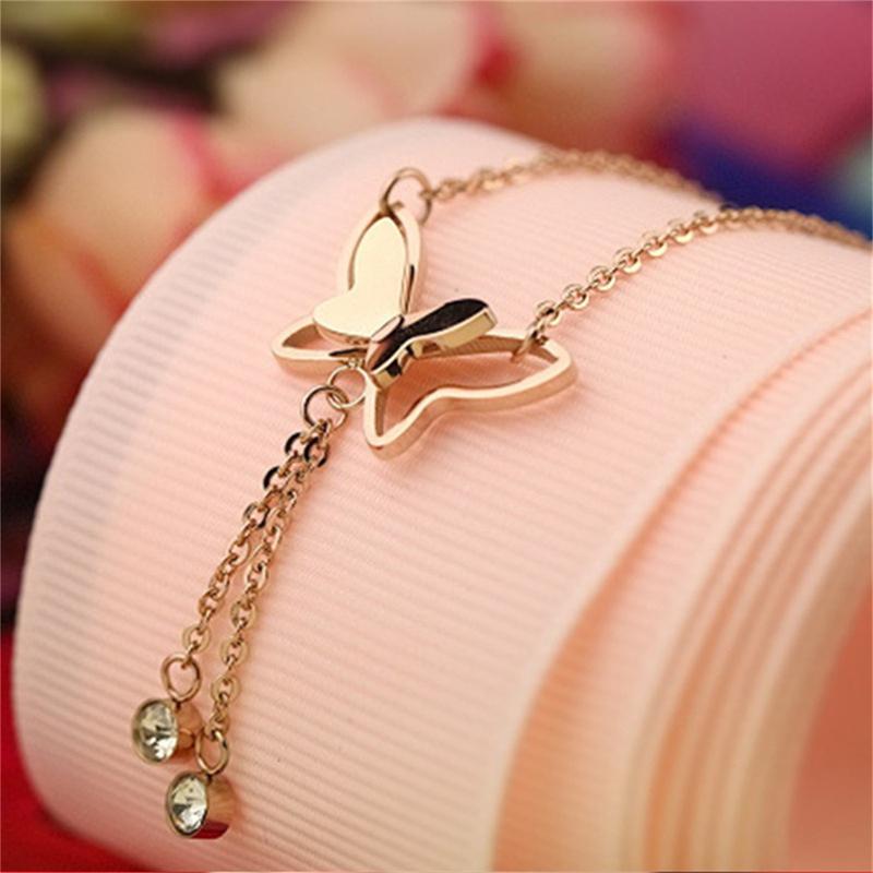 Product Introduction of Fashion Butterfly And  Pendant Anklets Women Yoga Beach Anklet 18