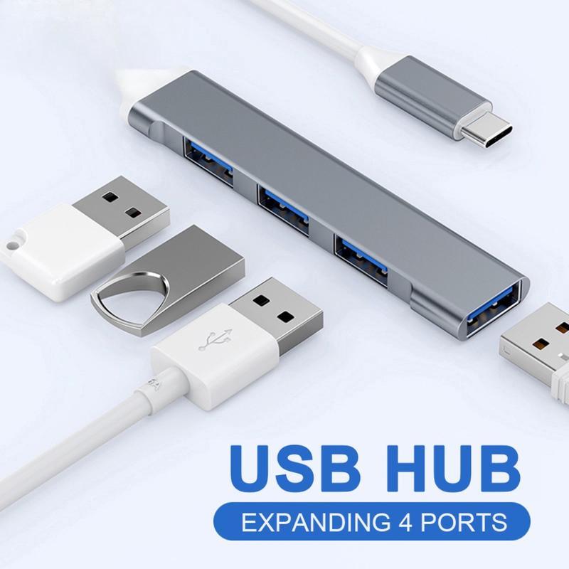 Bộ Chuyển Đổi USB C 3.0 Loại C 3.1, Goojodoq, 4 Cổng OTG, Tương Thích Với…