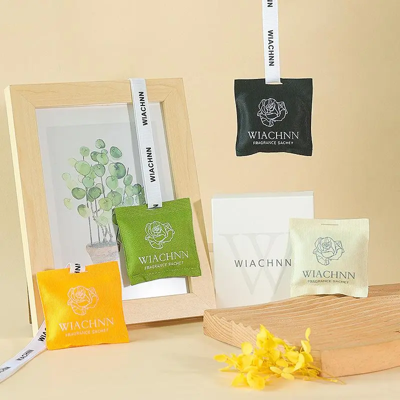 Waxin Scented Sachet, 1 Count Long Lasting Fragrance Sachet, Home Fragrance Sachet for Wardrobe, Car, Living Room, Bedroom, Office 2