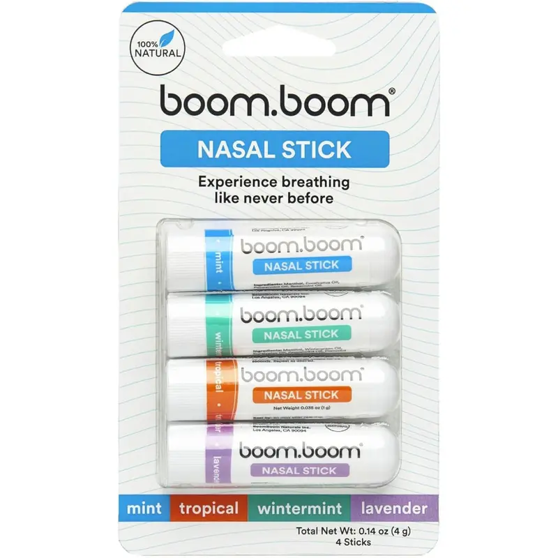 BoomBoom Nasal Stick: Powerful Essential Oil Vapors | Featured on Shark Tank | Breathe In Life 4