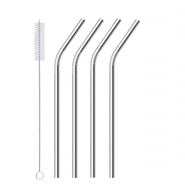 Ống hút inox LocknLock thép không gỉ, cong, thẳng, cọ rửa - T2CMALL 1