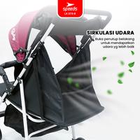 Gambar SPEEDS Stroller Kereta Dorong Anak Fitur Premium Portabel Kelambu Full Cover Bayi Anti Panas LX 073-8 - 1 BIRU dari via olahraga yoga Kota Surabaya 4 Tokopedia
