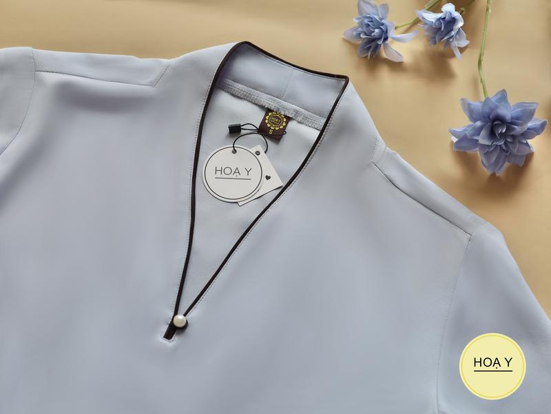 Product Introduction of DL102 LAM (Họa Y Pháp Phục) Đồ Lam Đi Chùa, Top Quần Áo Thời Trang Cho Phật Tử Nữ,  size S M L XL XXL, Pháp Phục, trang phục truyền thống thường mặc, chất lụa tuyết xl Women Lịch trung niên 11