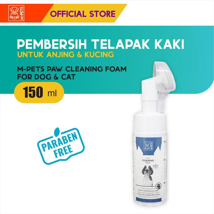 Gambar M-Pets Paw Cleaning Foam For Cat & Dog 150 Ml / Pembersih Telapak Kaki - Pembersih Telapak Kaki dari M-Pets Volk Pets Indonesia Kota Tangerang Tokopedia