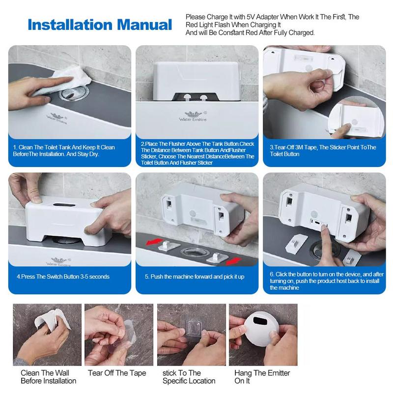 Product Introduction of Toilet Smart Sensor Flush, Automatic Sensor Flushing Toilet Set, Household Electric Pressure Control Toilet, Bathroom Fixtures for Home Use 8