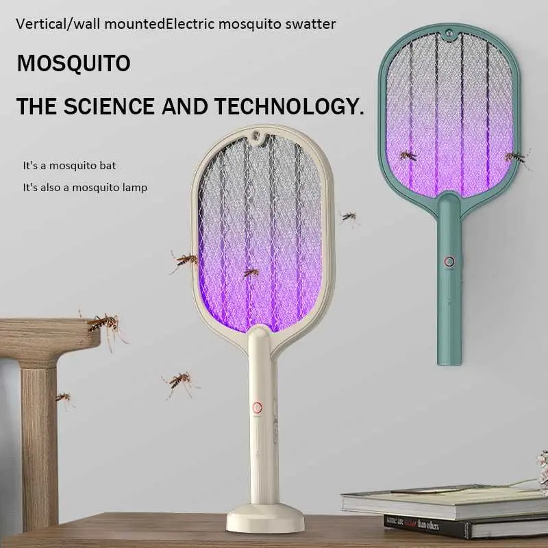 YANKE Raket Nyamuk Electric Mosquito Racket Rechargeable - WP-07 0