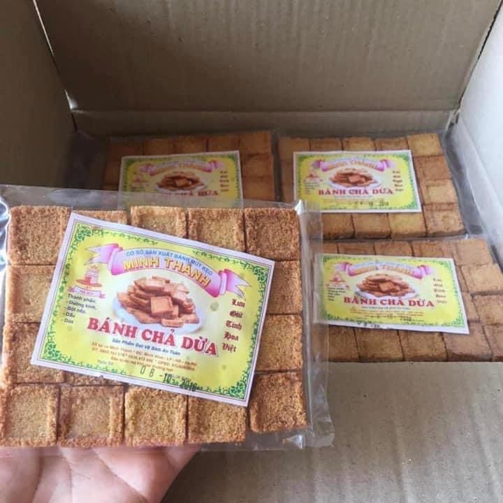 Bánh Chả Dừa - gói 20 miếng - đồ ăn vặt tuổi thơ, thơm ngon ít ngọt 5