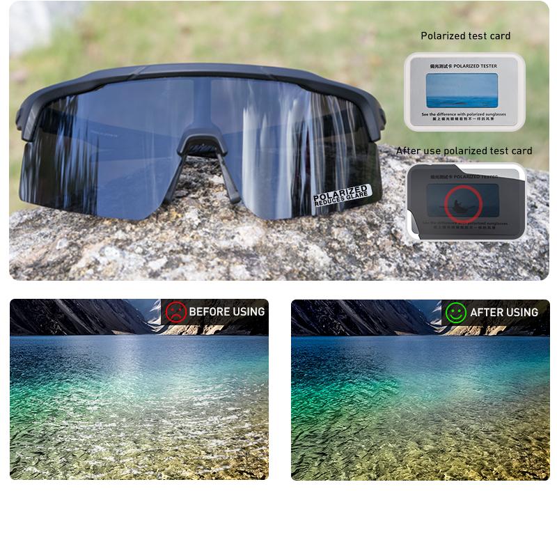 Product Introduction of SCVCN  Cycling Glasses Running Sunglasses UV400 Goggles Outdoor Sports Driving Motorcycle Glasses Men Women Bike MTB Glasses  Hiking bicycle riding  Running Camping Glasses 22