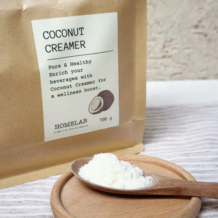 Homelab Coconut Creamer Organik - Bubuk Krimer Dari Kelapa 700g (Lactose Free) 1
